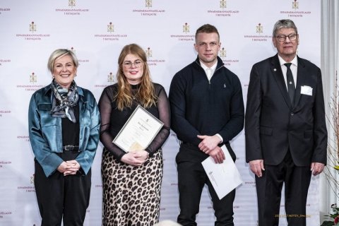 Fyrrum nemandi VA hlýtur verðlaun